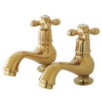 Thumbnail for Kingston Brass KS1102AX Heritage Basin Tap Faucet, Polished Brass - BNGBath