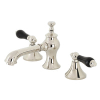 Thumbnail for Kingston Brass KC7066PKL Duchess Widespread Bathroom Faucet with Brass Pop-Up, Polished Nickel - BNGBath