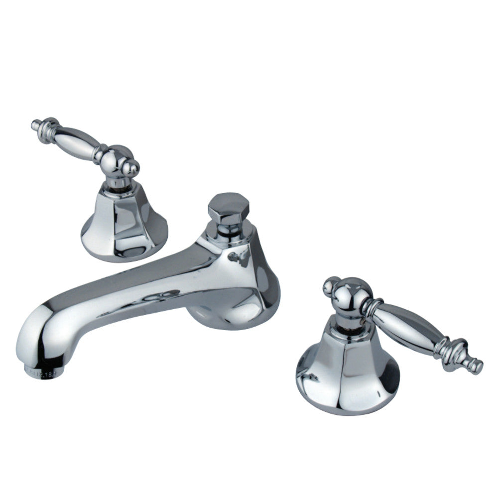 Kingston Brass KS4461TL 8 in. Widespread Bathroom Faucet, Polished Chrome - BNGBath