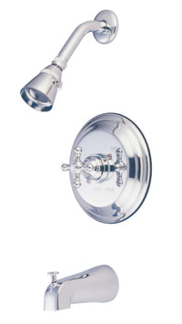 Thumbnail for Kingston Brass KB2631BX Metropolitan Tub & Shower Faucet, Polished Chrome - BNGBath