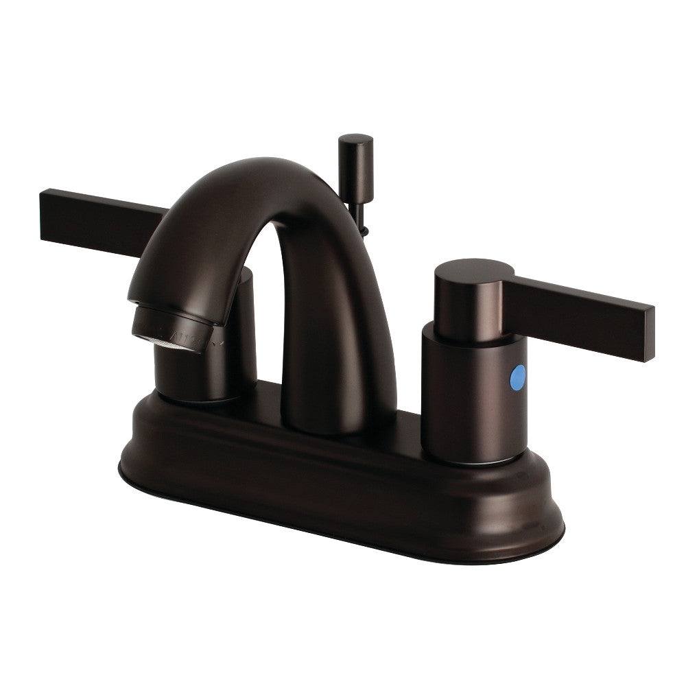 Kingston Brass FB5615NDL 4 in. Centerset Bathroom Faucet, Oil Rubbed Bronze - BNGBath