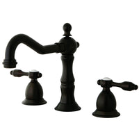 Thumbnail for Kingston Brass KS1975TAL 8 in. Widespread Bathroom Faucet, Oil Rubbed Bronze - BNGBath