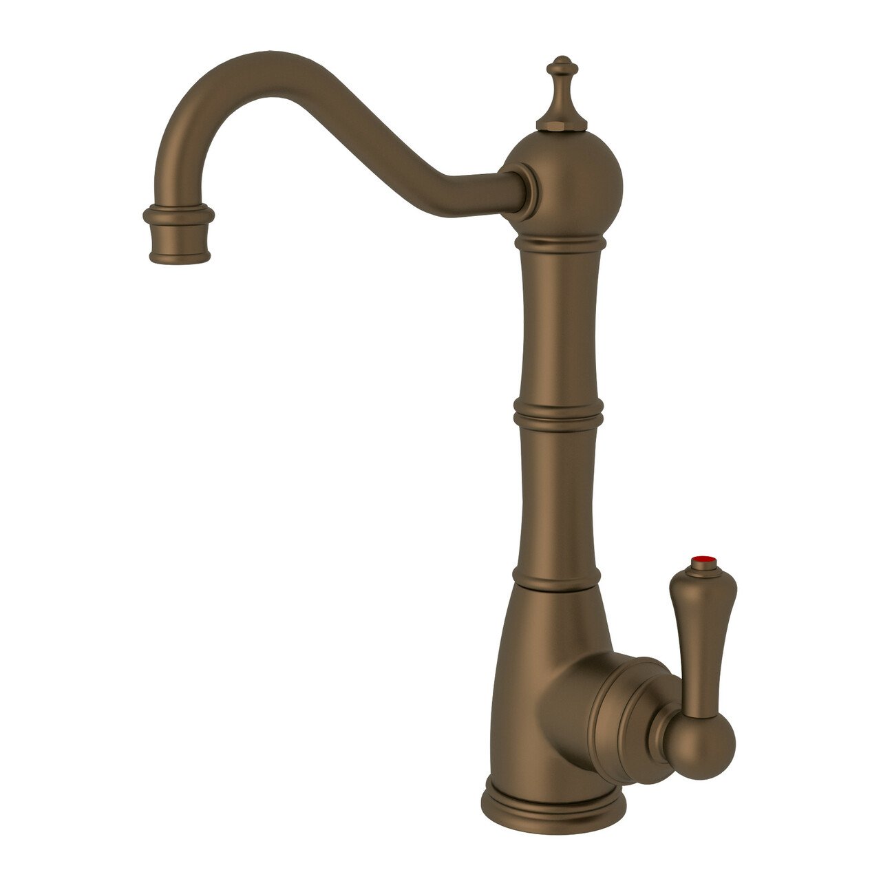 Perrin & Rowe Edwardian Column Spout Hot Water Faucet - BNGBath