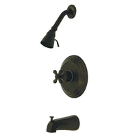 Thumbnail for Kingston Brass KB3635AXT Tub and Shower Trim Only, Oil Rubbed Bronze - BNGBath
