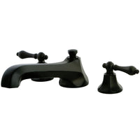 Thumbnail for Kingston Brass KS4305AL Metropolitan Roman Tub Faucet, Oil Rubbed Bronze - BNGBath