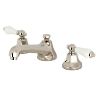 Thumbnail for Kingston Brass KS4466PL 8 in. Widespread Bathroom Faucet, Polished Nickel - BNGBath
