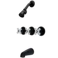 Thumbnail for Kingston Brass KB235PX Tub and Shower Faucet, Oil Rubbed Bronze - BNGBath