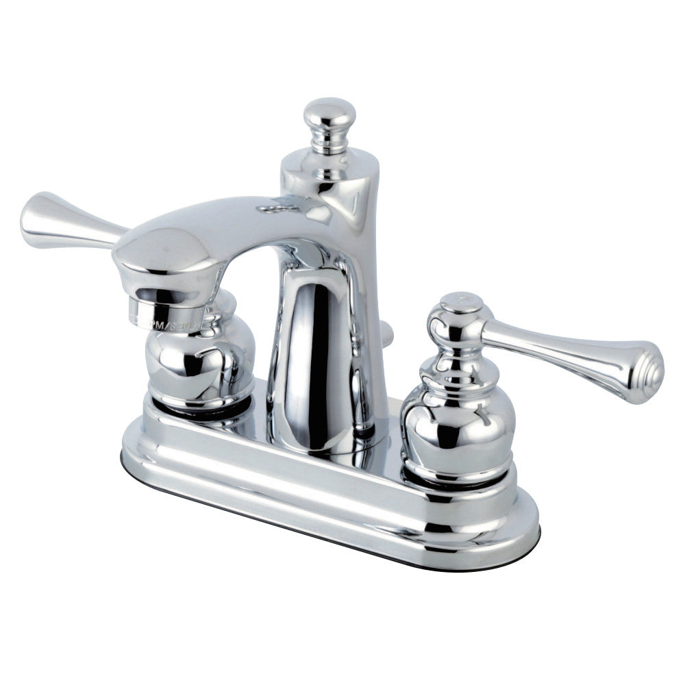 Kingston Brass FB7621BL 4 in. Centerset Bathroom Faucet, Polished Chrome - BNGBath