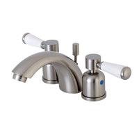 Thumbnail for Kingston Brass KB8958DPL Mini-Widespread Bathroom Faucet, Brushed Nickel - BNGBath
