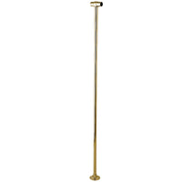 Thumbnail for Kingston Brass ABT1042-2 Shower Curtain Rail Support, Polished Brass - BNGBath