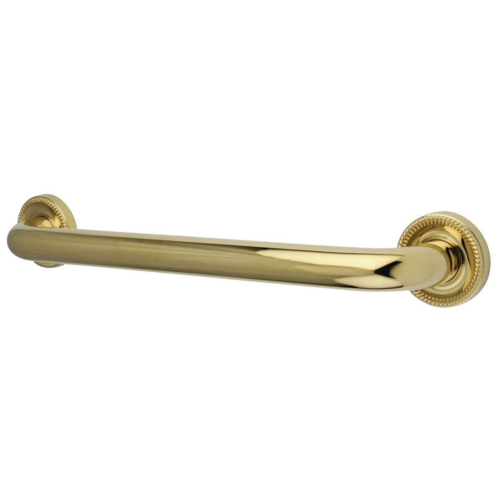 Kingston Brass DR914162 Camelon 16" Grab Bar, 1-1/4" Diameter, Polished Brass - BNGBath