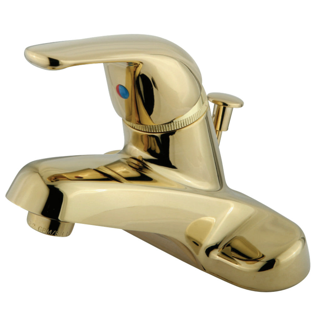 Kingston Brass GKB542 Single-Handle 4 in. Centerset Bathroom Faucet, Polished Brass - BNGBath