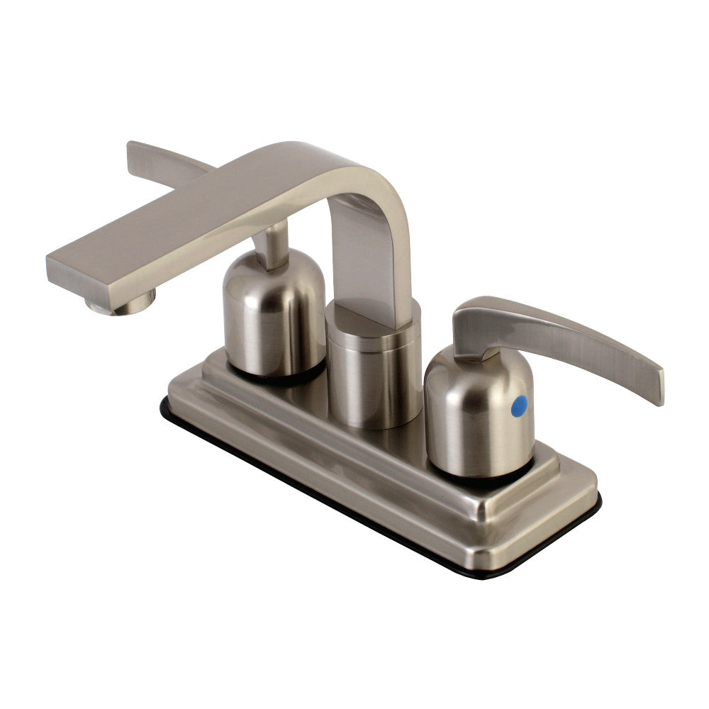 Kingston Brass KB8468EFL Centurion 4-Inch Centerset Bathroom Faucet, Brushed Nickel - BNGBath