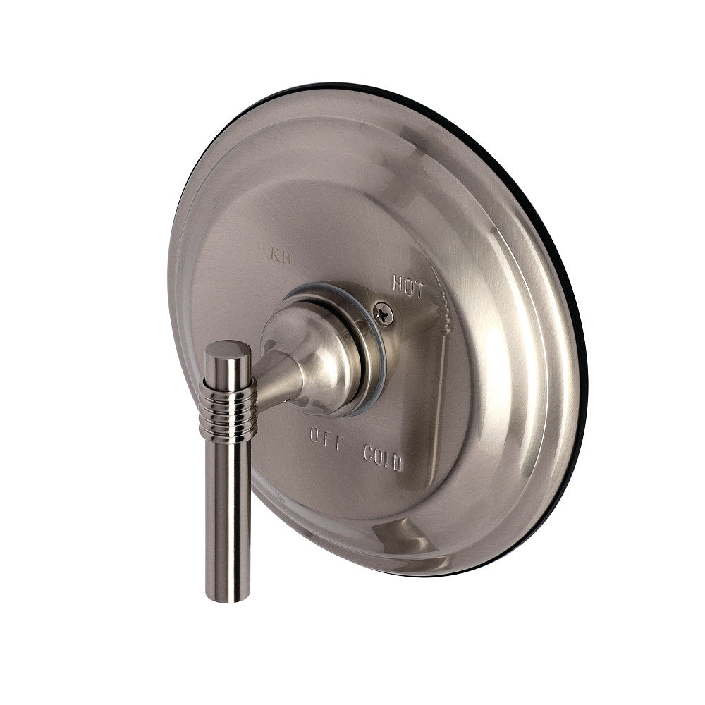 Kingston Brass KB2638MLLST Pressure Balance Valve Trim Only Without Shower and Tub Spout, Brushed Nickel - BNGBath