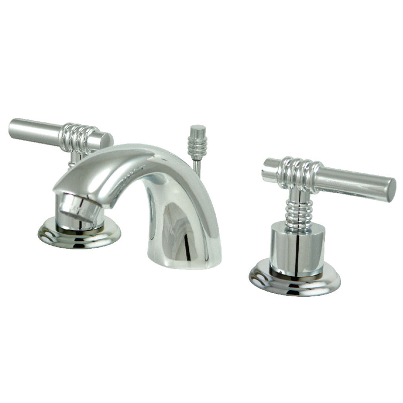 Kingston Brass KS2951ML Mini-Widespread Bathroom Faucet, Polished Chrome - BNGBath