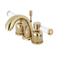 Thumbnail for Kingston Brass KB8912DPL Paris Widespread Bathroom Faucet, Polished Brass - BNGBath