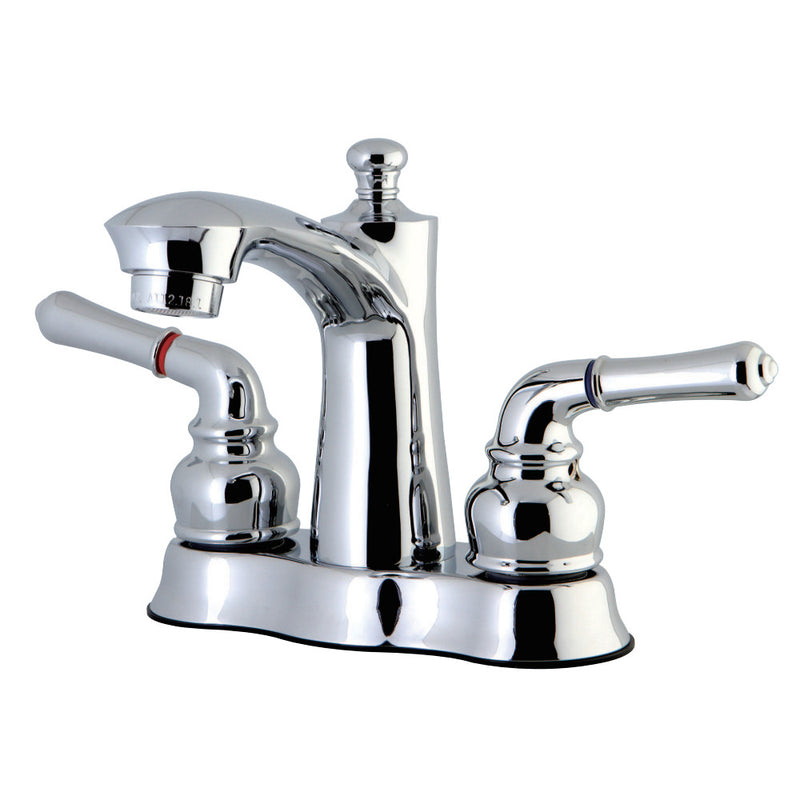 Kingston Brass FB7611NML 4 in. Centerset Bathroom Faucet, Polished Chrome - BNGBath