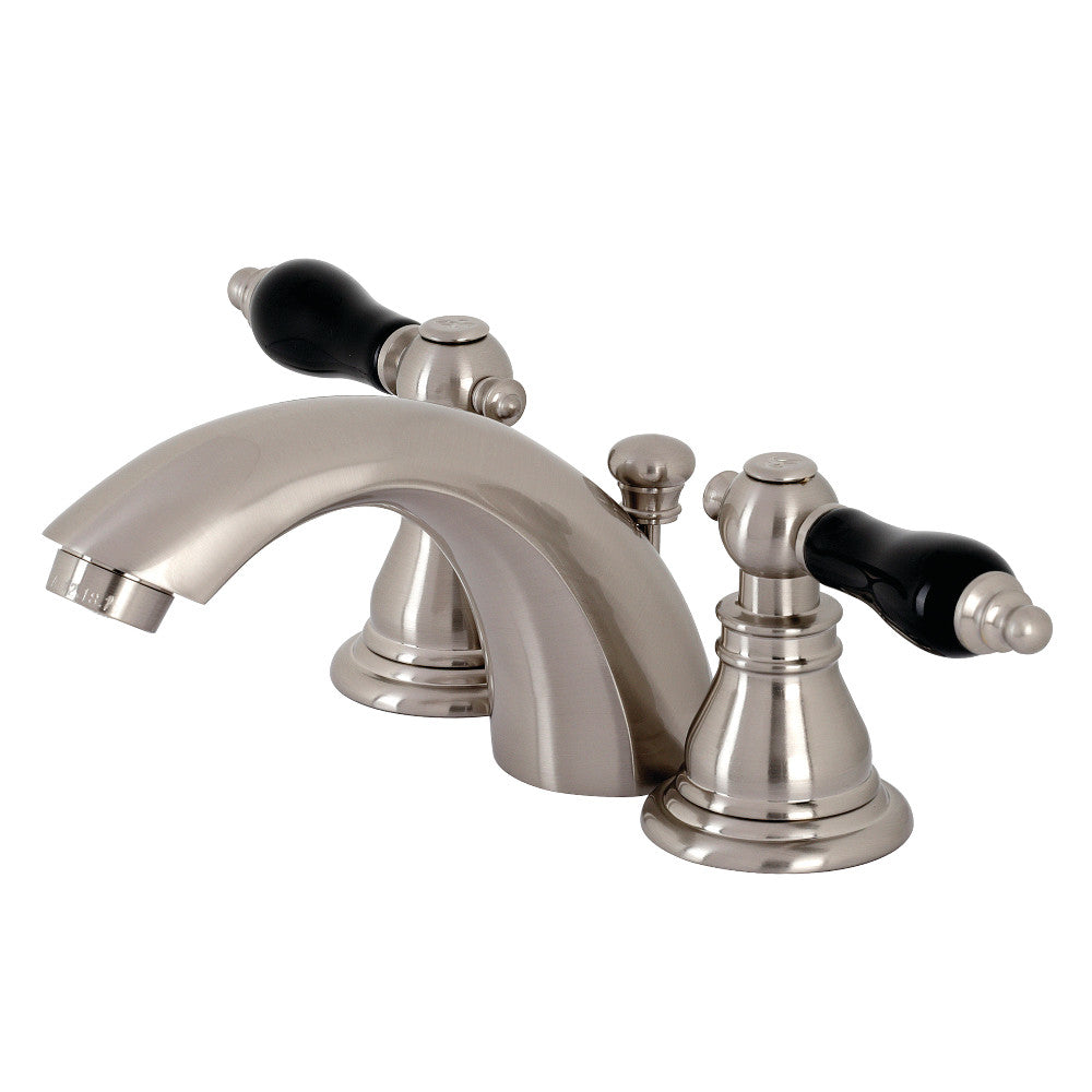Kingston Brass KB958AKL Duchess Widespread Bathroom Faucet with Plastic Pop-Up, Brushed Nickel - BNGBath