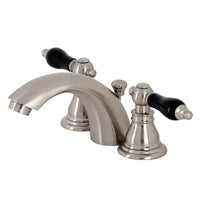 Thumbnail for Kingston Brass KB958AKL Duchess Widespread Bathroom Faucet with Plastic Pop-Up, Brushed Nickel - BNGBath