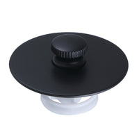 Thumbnail for Kingston Brass DTL5304A0 Quick Cover-Up Tub Stopper, Matte Black - BNGBath