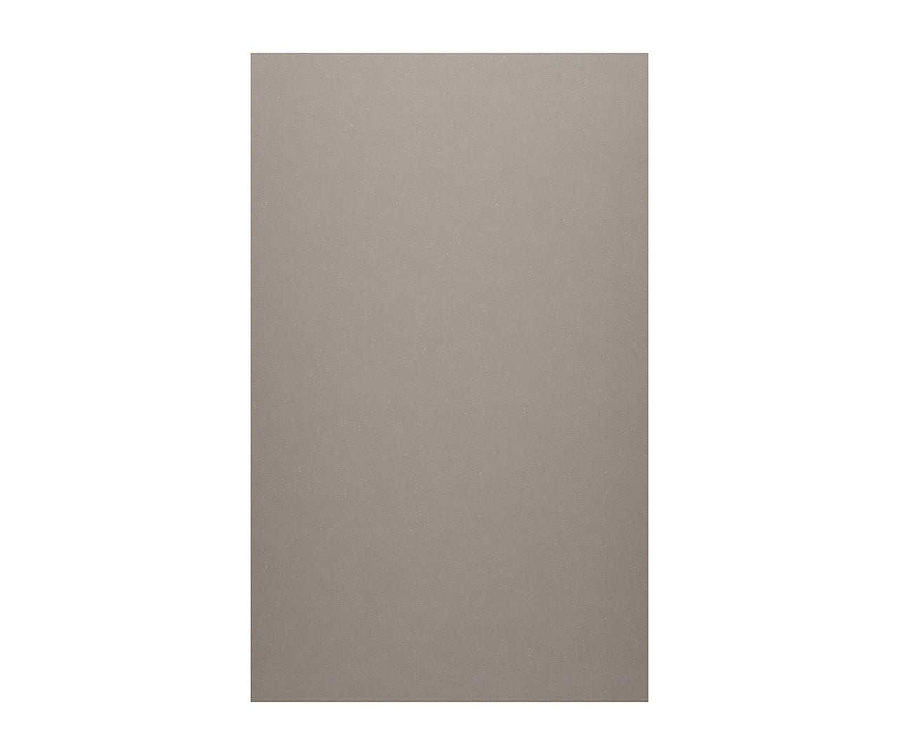 SS-3672-1 36 x 72 Swanstone Smooth Glue up Bathtub and Shower Single Wall Panel in Clay
