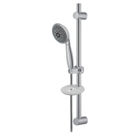 Thumbnail for Kingston Brass KX2528SBB Showerscape 5-Function Hand Shower with Slide Bar Kit, Brushed Nickel - BNGBath