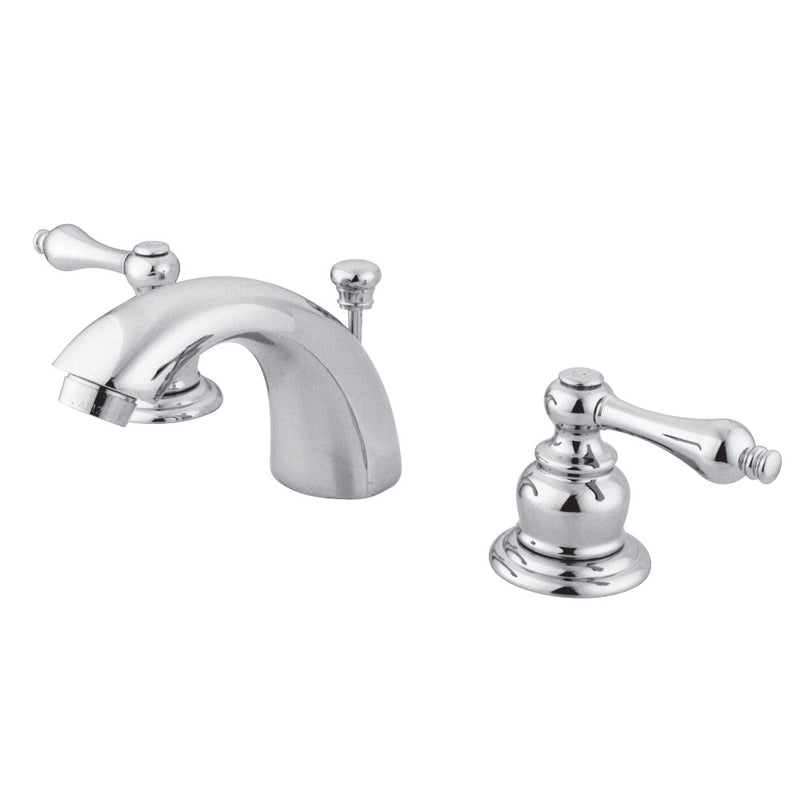 Kingston Brass GKB941AL Mini-Widespread Bathroom Faucet, Polished Chrome - BNGBath