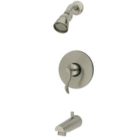 Thumbnail for Kingston Brass KB8698DFL Tub and Shower Faucet, Brushed Nickel - BNGBath