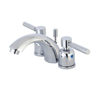 Thumbnail for Kingston Brass KB8951DL Mini-Widespread Bathroom Faucet, Polished Chrome - BNGBath