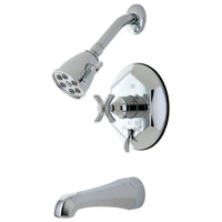 Thumbnail for Kingston Brass VB46310ZX Tub/Shower Faucet, Polished Chrome - BNGBath