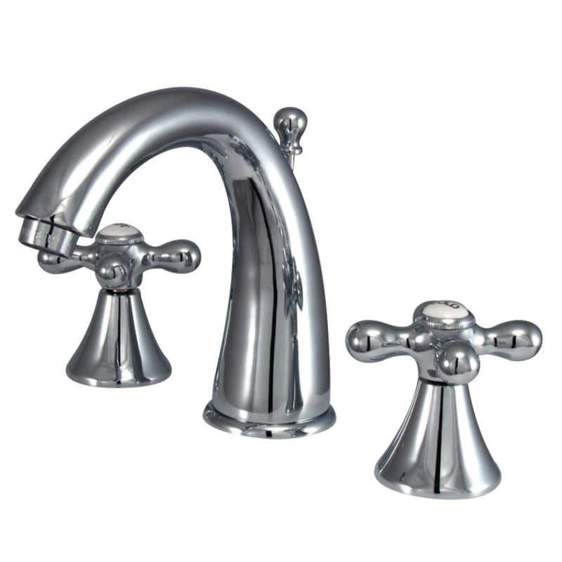 Kingston Brass KS2971AX 8 in. Widespread Bathroom Faucet, Polished Chrome - BNGBath