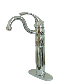 Thumbnail for Kingston Brass KB1421GL Vessel Sink Faucet, Polished Chrome - BNGBath