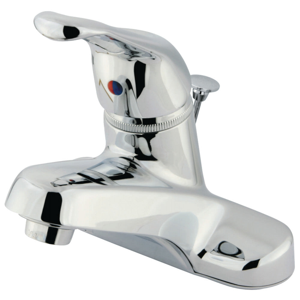 Kingston Brass GKB511B Single-Handle 4 in. Centerset Bathroom Faucet, Polished Chrome - BNGBath