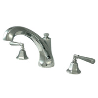 Thumbnail for Kingston Brass KS4321HL Roman Tub Faucet, Polished Chrome - BNGBath