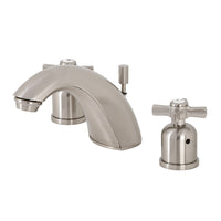 Thumbnail for Kingston Brass FB8958ZX Mini-Widespread Bathroom Faucet, Brushed Nickel - BNGBath