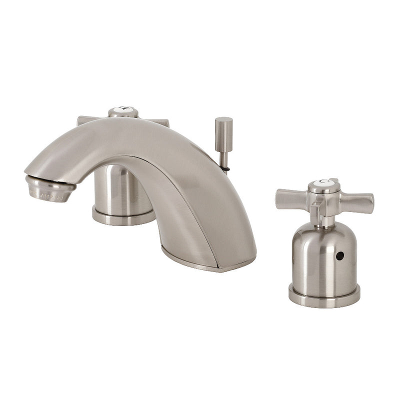 Kingston Brass FB8958ZX Mini-Widespread Bathroom Faucet, Brushed Nickel - BNGBath