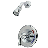 Thumbnail for Kingston Brass GKB631SO Water Saving Magellan Shower Combination with 1.5GPM Water Savings Showerhead, Polished Chrome - BNGBath