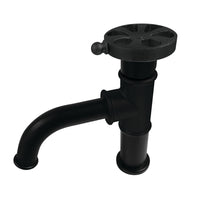 Thumbnail for Kingston Brass KS2820RX Belknap Single-Handle Bathroom Faucet with Push Pop-Up, Matte Black - BNGBath