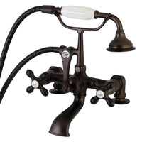 Thumbnail for Aqua Vintage AE209T5 Vintage 7-Inch Tub Faucet with Hand Shower, Oil Rubbed Bronze - BNGBath