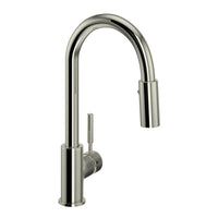 Thumbnail for ROHL Lux Side Handle Bar and Food Prep Stainless Steel Pulldown Faucet - BNGBath