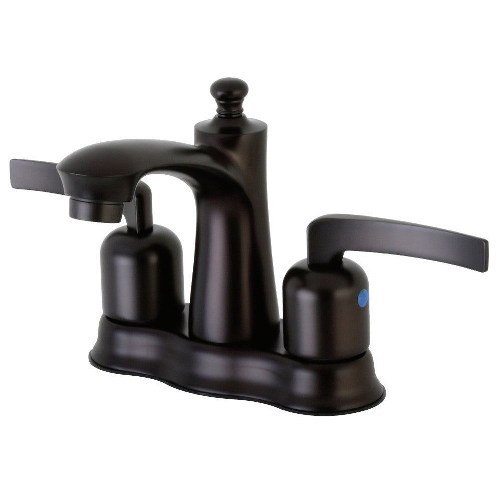 Kingston Brass FB7615EFL 4 in. Centerset Bathroom Faucet, Oil Rubbed Bronze - BNGBath
