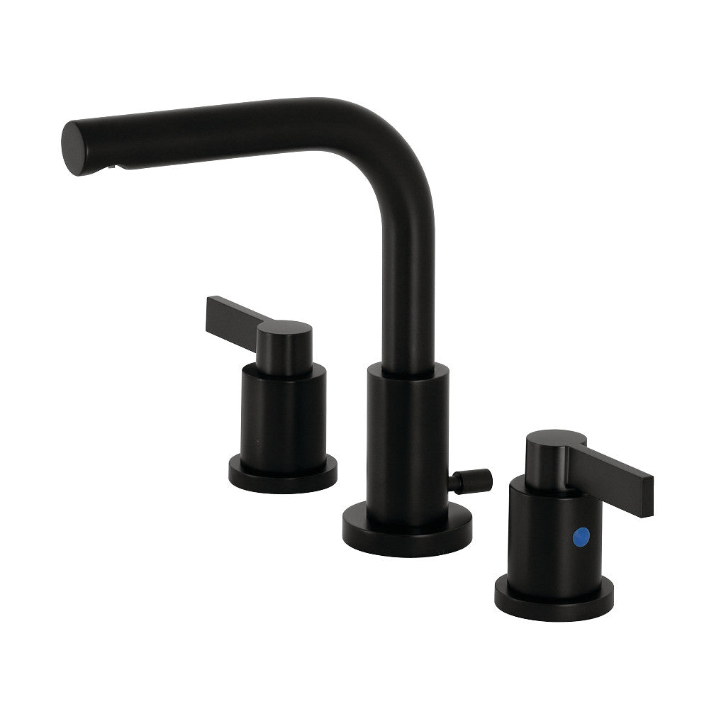 Fauceture FSC8950NDL 8 in. Widespread Bathroom Faucet, Matte Black - BNGBath