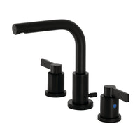 Thumbnail for Fauceture FSC8950NDL 8 in. Widespread Bathroom Faucet, Matte Black - BNGBath
