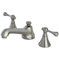 Thumbnail for Kingston Brass KS4478BL 8 in. Widespread Bathroom Faucet, Brushed Nickel - BNGBath