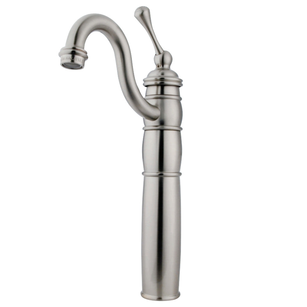 Kingston Brass KB1428BL Vessel Sink Faucet, Brushed Nickel - BNGBath