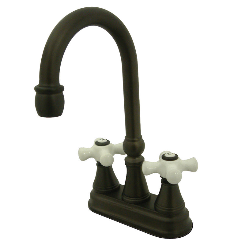 Kingston Brass KS2495PX Bar Faucet, Oil Rubbed Bronze - BNGBath