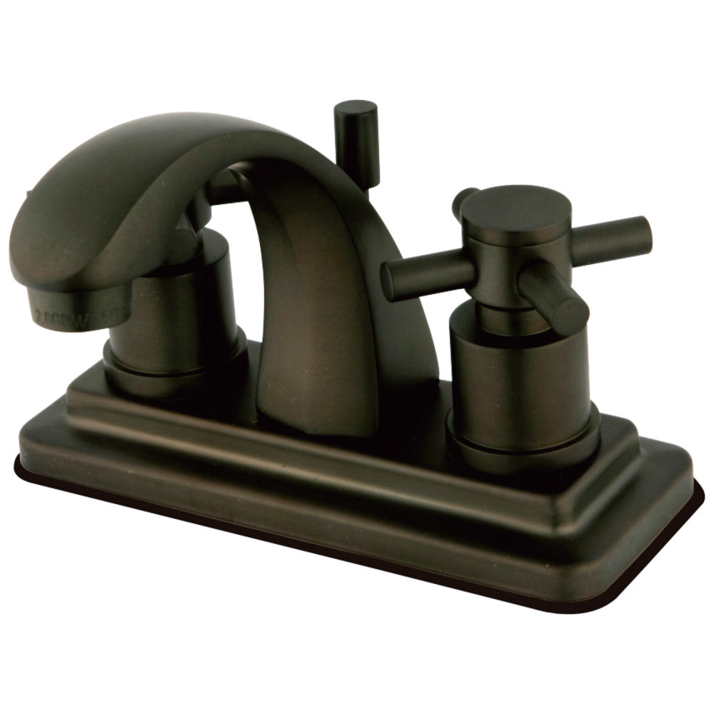 Kingston Brass KS4645DX 4 in. Centerset Bathroom Faucet, Oil Rubbed Bronze - BNGBath