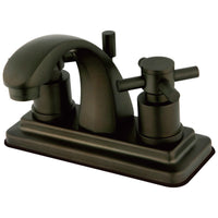 Thumbnail for Kingston Brass KS4645DX 4 in. Centerset Bathroom Faucet, Oil Rubbed Bronze - BNGBath