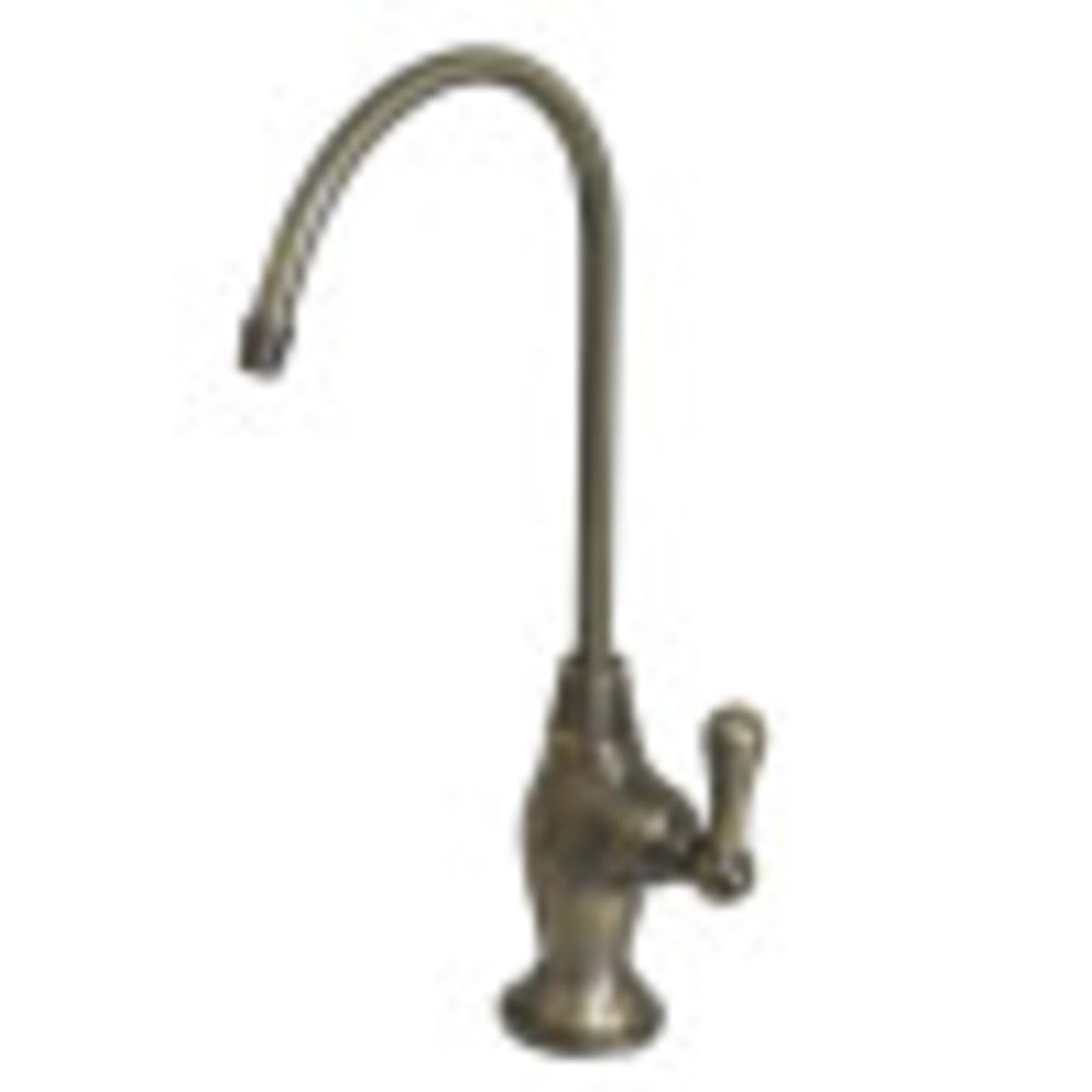 Kingston Brass KS3193AL Restoration Single Handle Water Filtration Faucet, Antique Brass - BNGBath