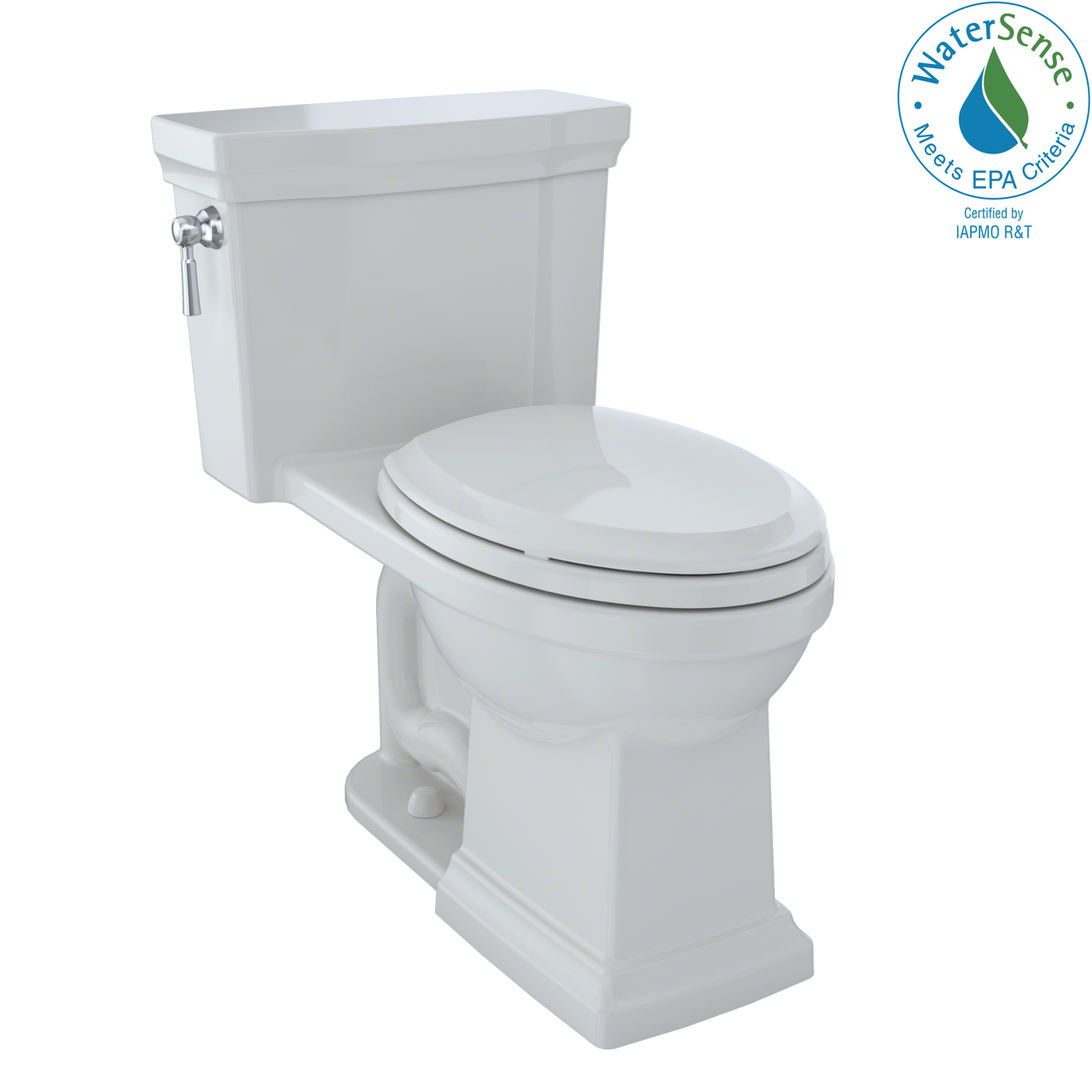 TOTO Promenade II One-Piece Elongated 1.28 GPF Universal Height Toilet with CeFiONtect,   - MS814224CEFG#11 - BNGBath